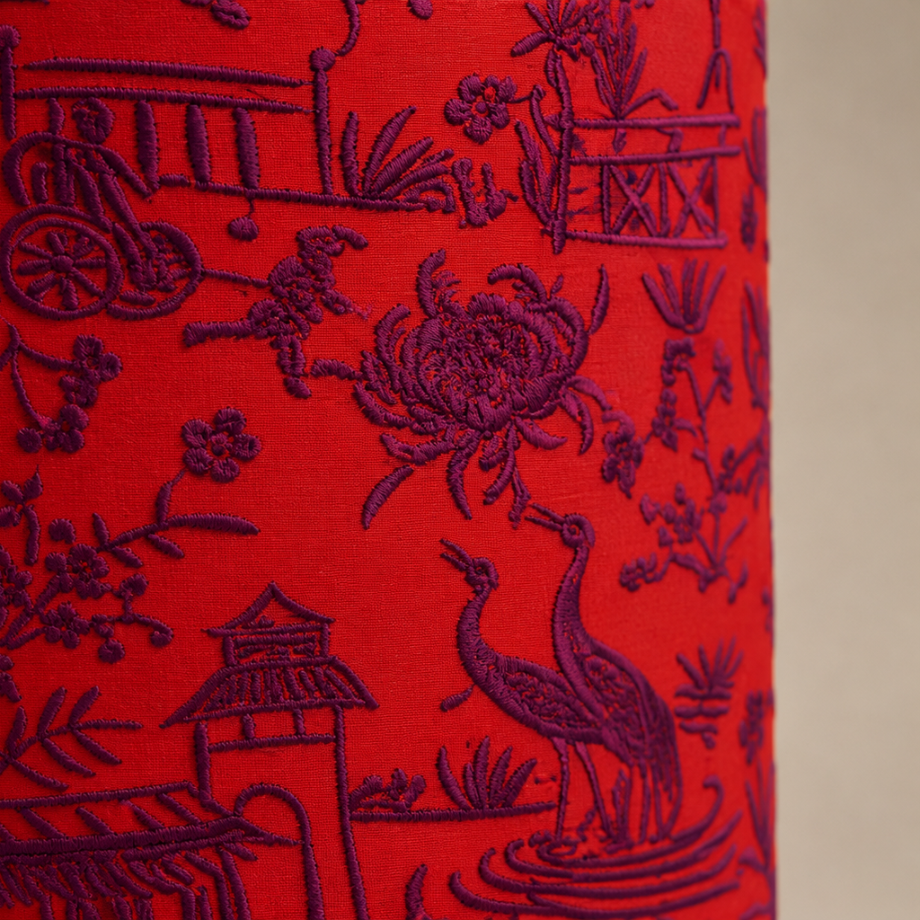 Pantalla Bordado Oriental