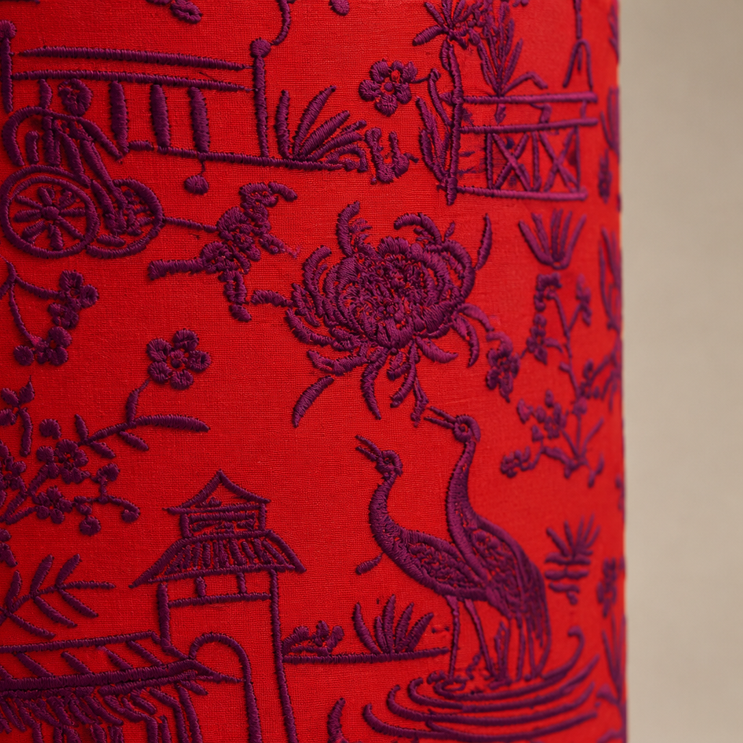 Pantalla Bordado Oriental