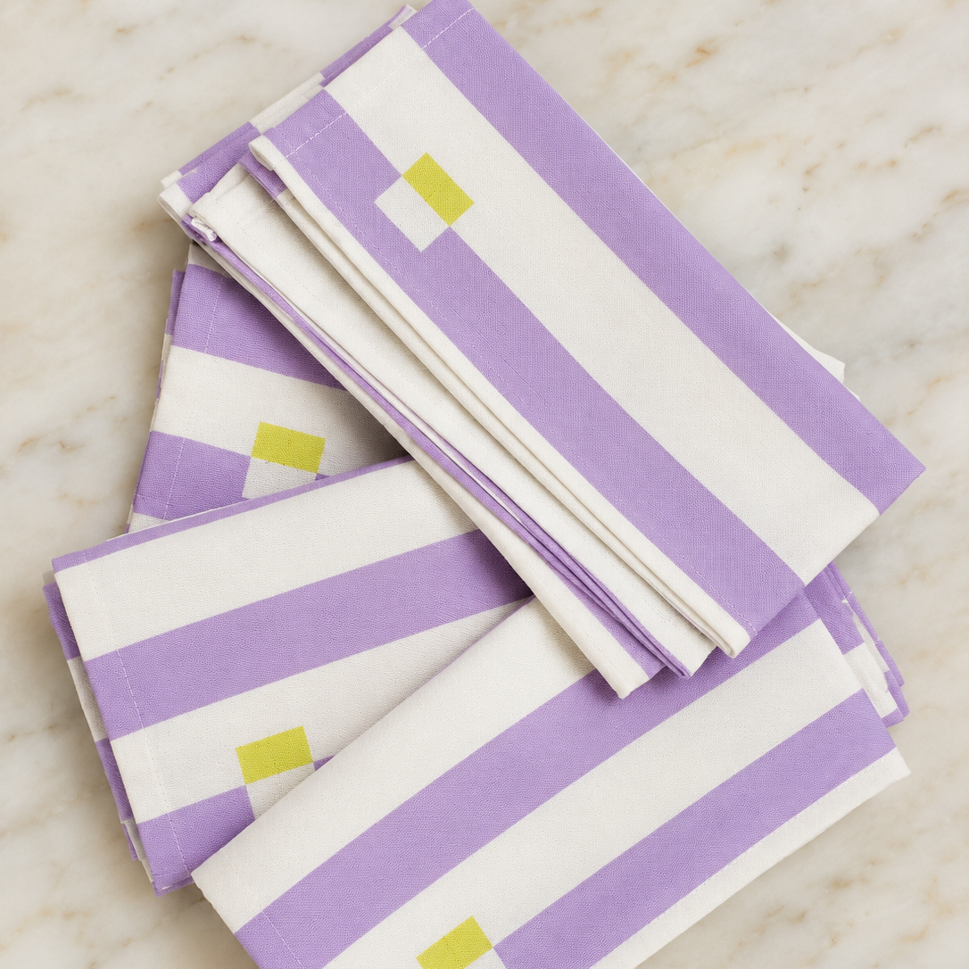 Conjunto de servilletas andros de algodón