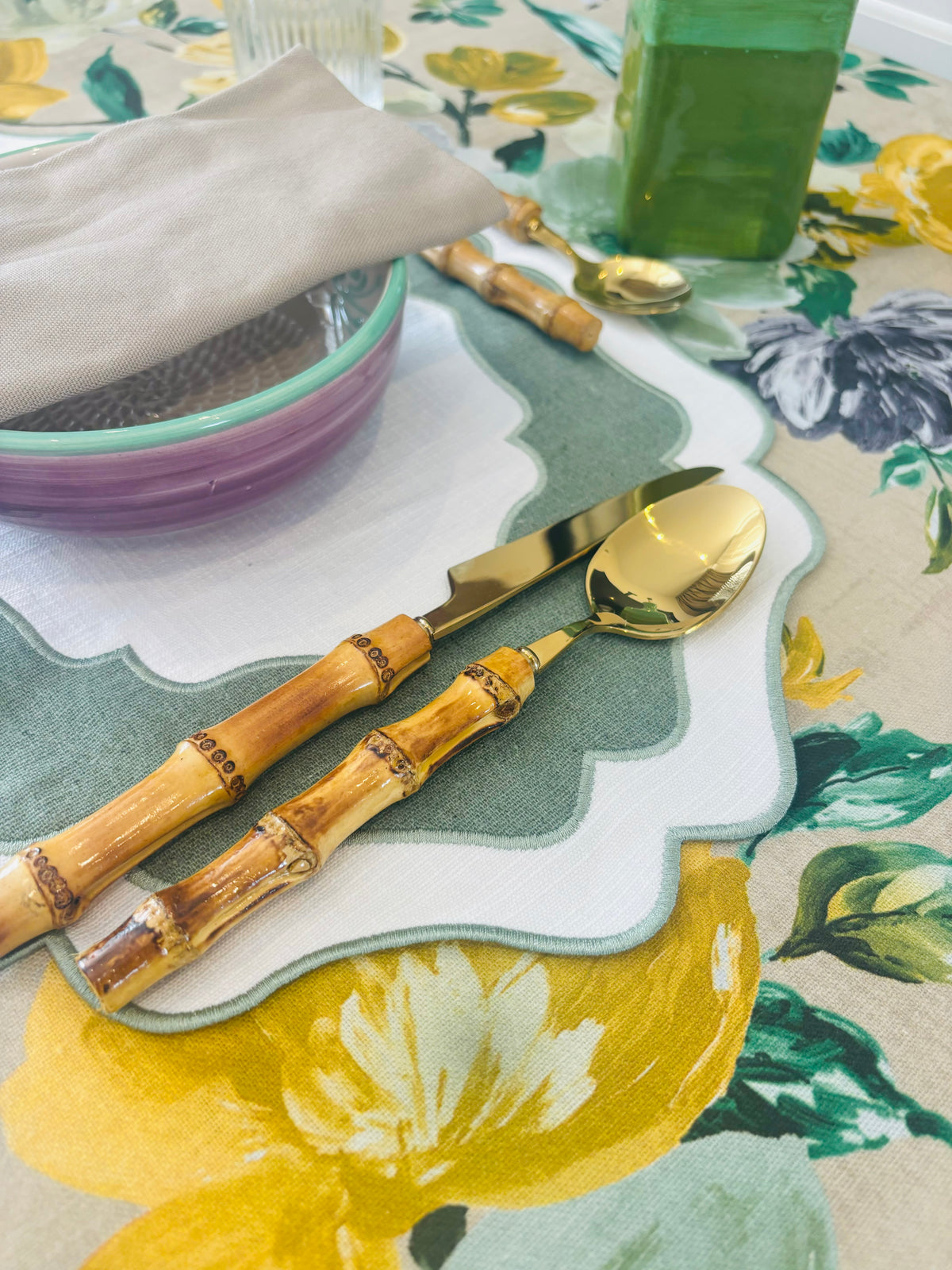 Mantel Florencia · Estampado floral
